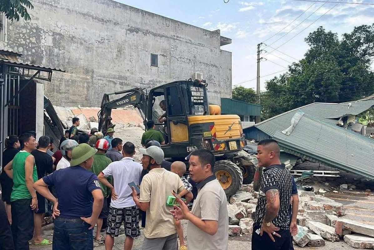 Sập nhà khi sửa chữa ở Bình Khê, 1 người tử vong, 2 người bị thương