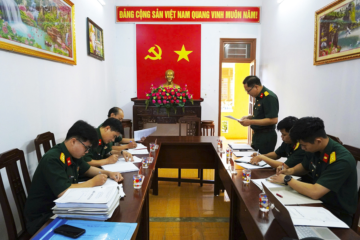 VKSQS khu vực 52 kiểm sát trực tiếp tại cơ quan điều tra hình sự