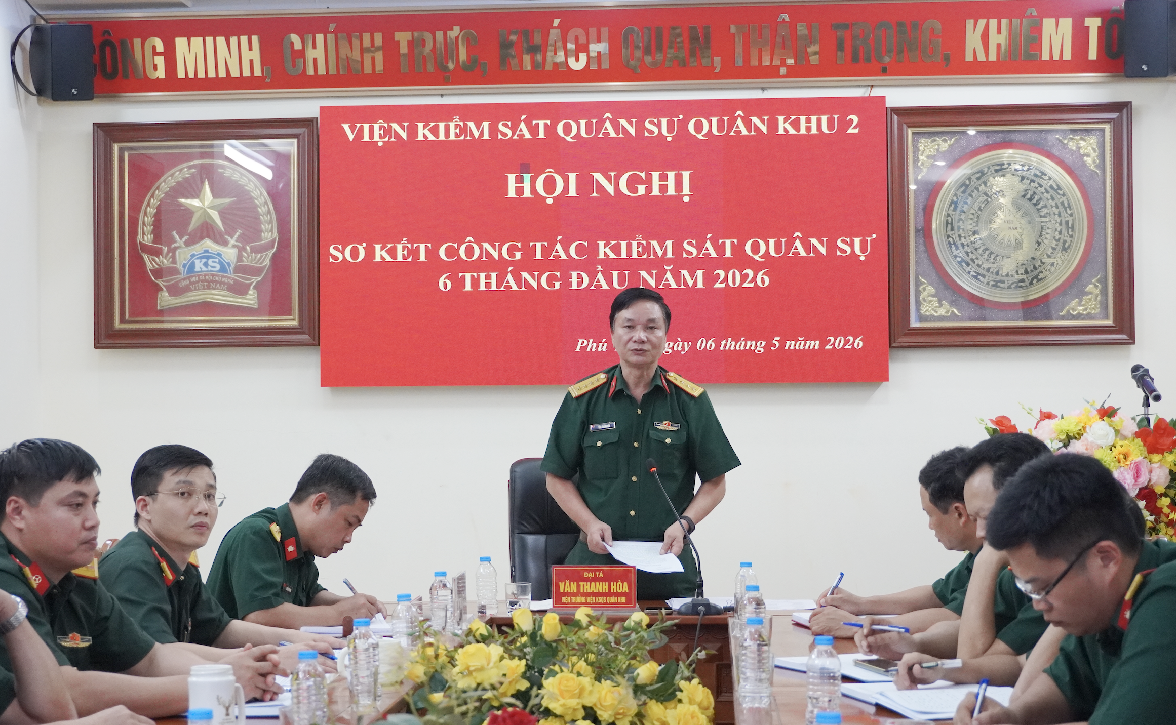 VKSQS Quân khu 2 sơ kết công tác 6 tháng đầu năm 2026