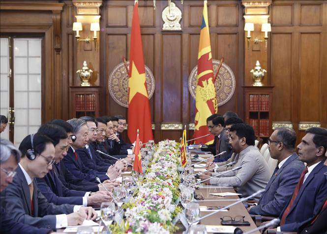 Tổng Bí thư, Chủ tịch nước Tô Lâm kết thúc tốt đẹp chuyến thăm cấp Nhà nước Sri Lanka