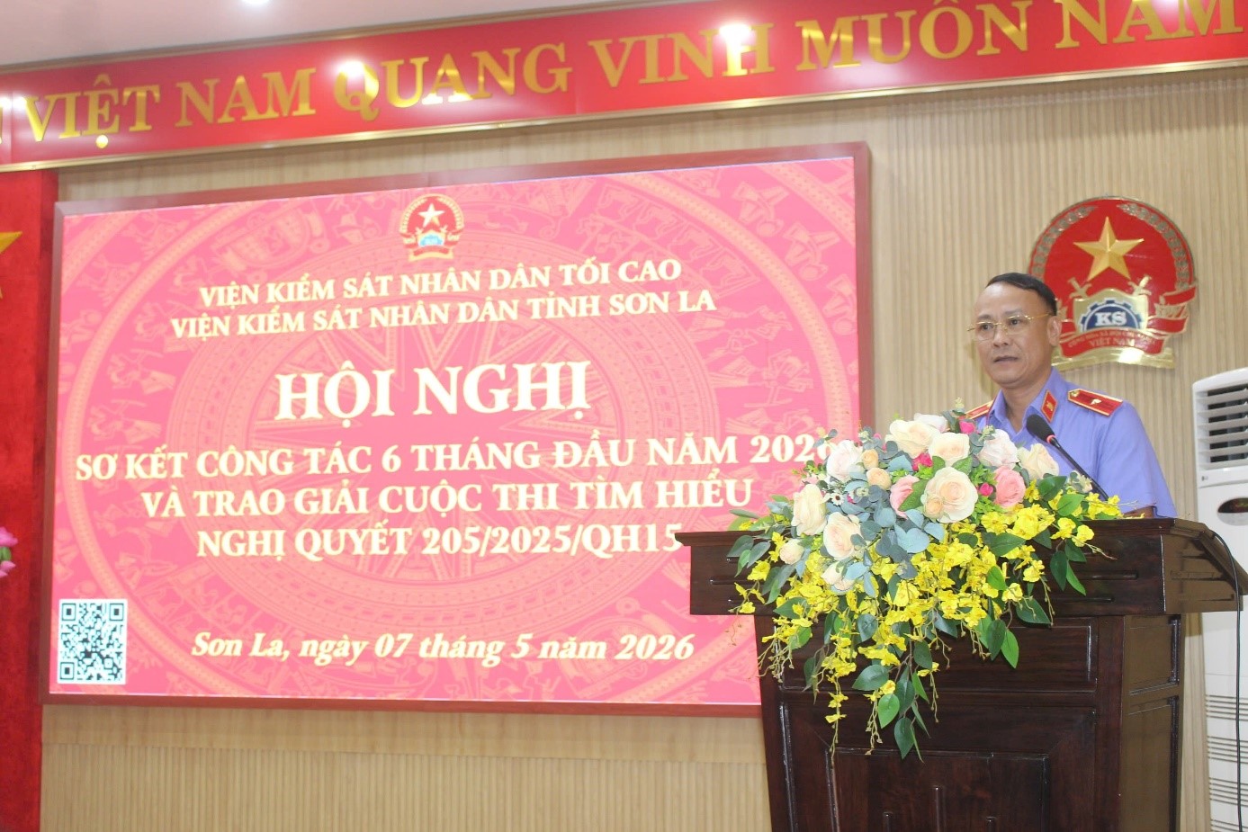 VKSND tỉnh Sơn La sơ kết công tác 6 tháng đầu năm 2026