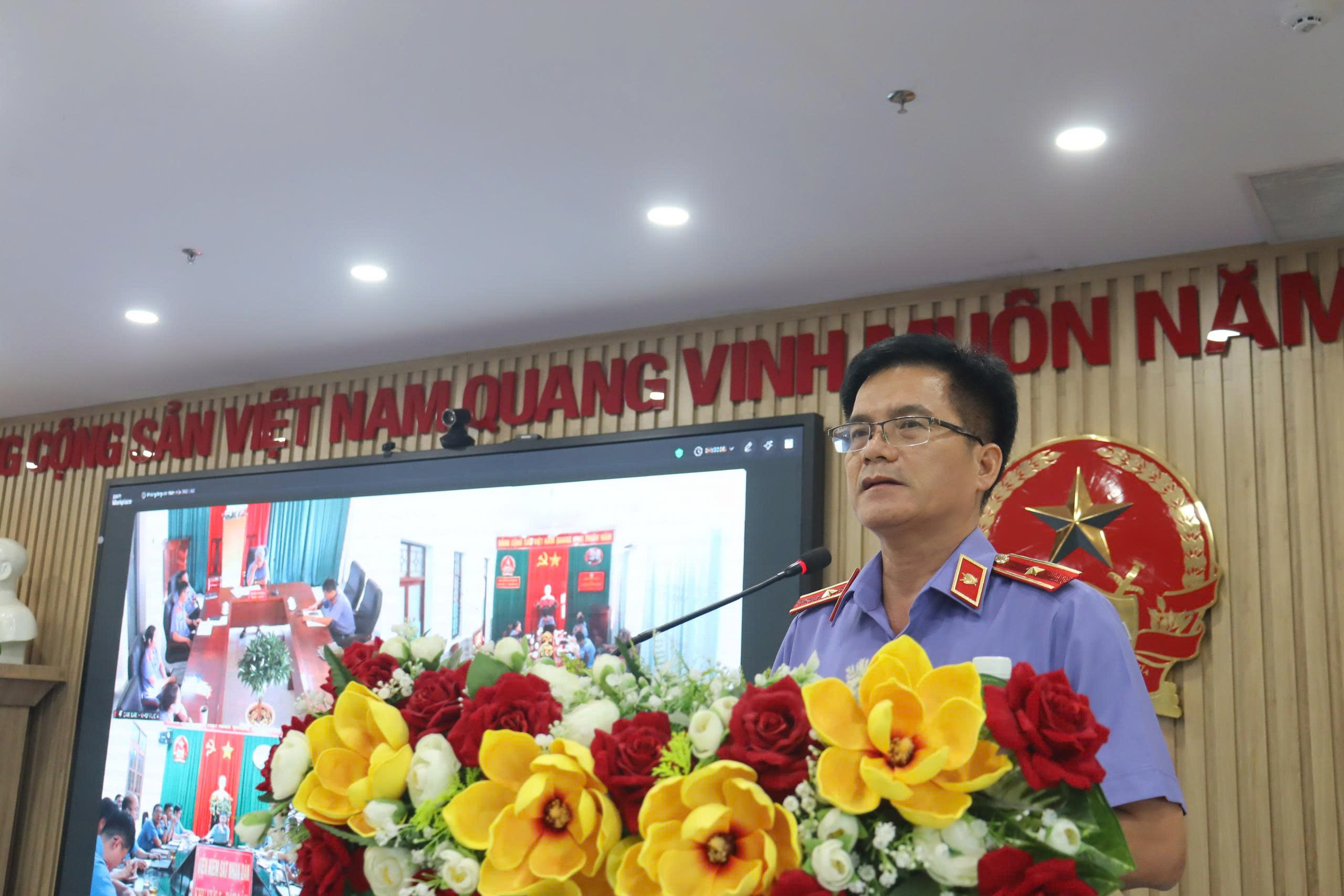 Hội nghị sơ kết công tác 6 tháng đầu năm 2026 của VKSND tỉnh Đắk Lắk