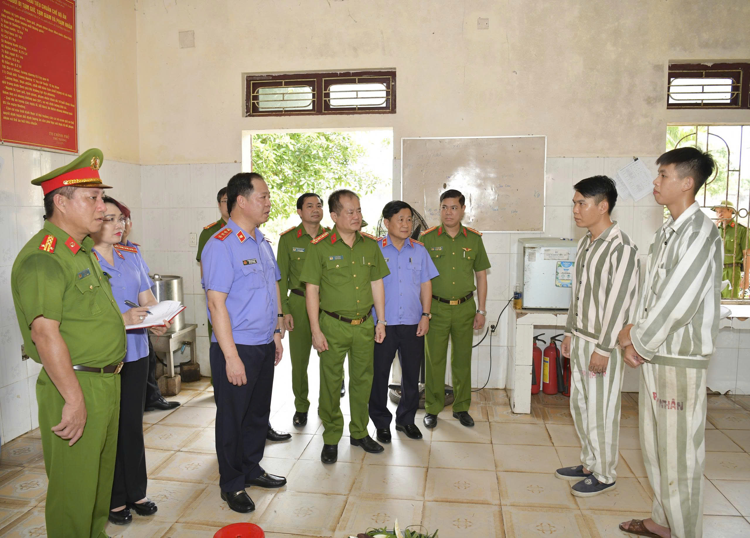 Đồng chí Trần Hải Quân kiểm tra công tác đặc xá năm 2026 tại Quảng Trị
