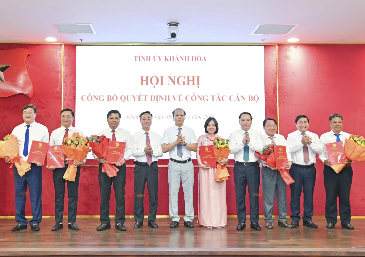 Khánh Hòa điều động, bổ nhiệm loạt cán bộ lãnh đạo sở và địa phương