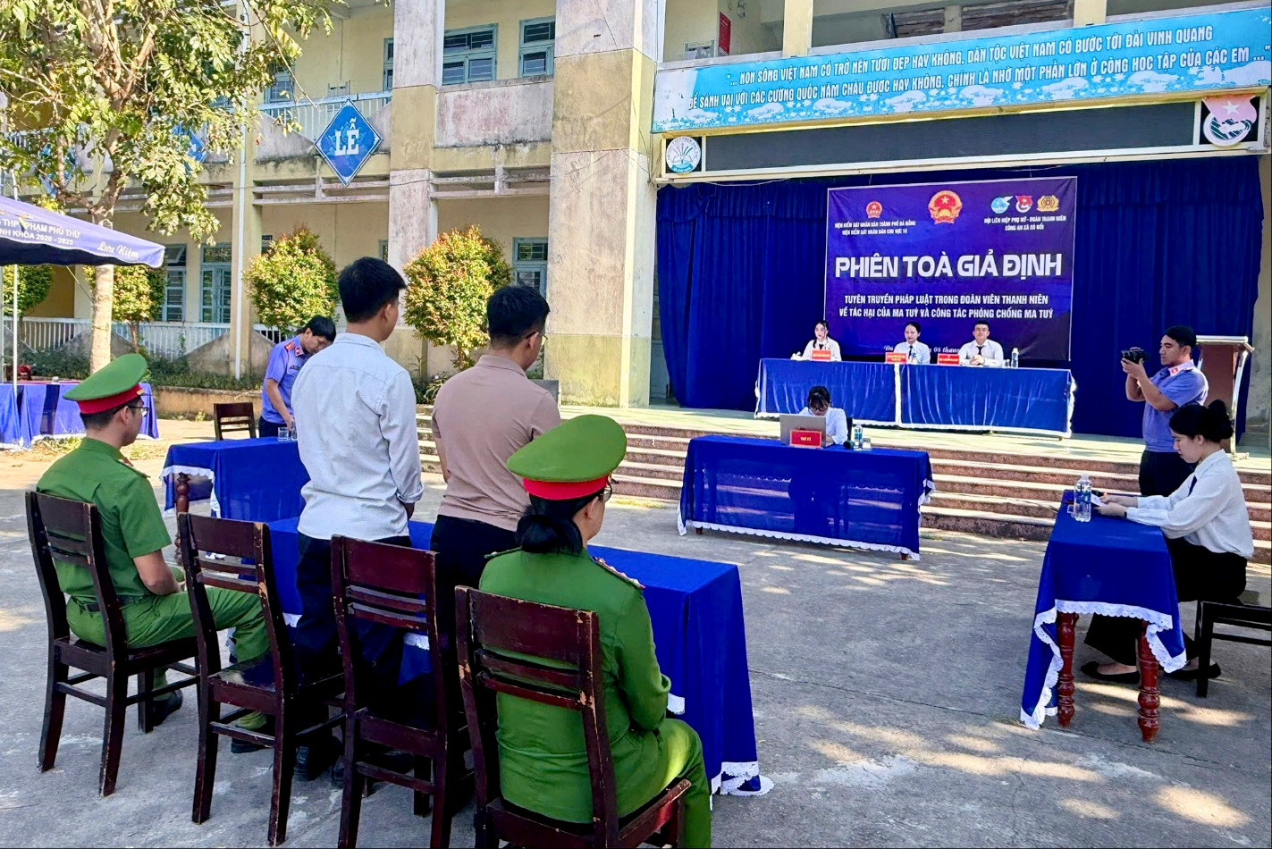 VKSND khu vực 10, TP Đà Nẵng phổ biến pháp luật cho học sinh