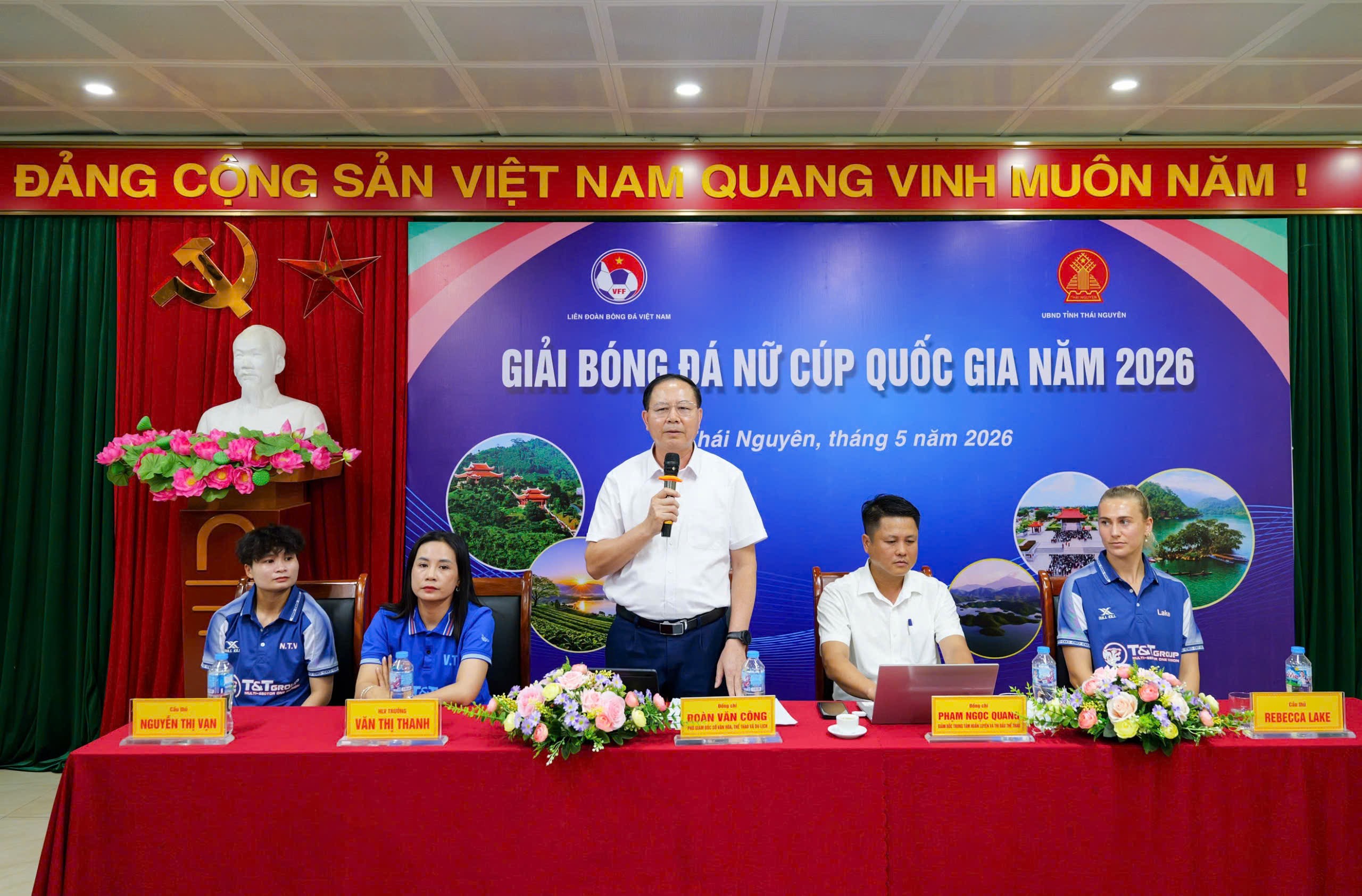 Thái Nguyên đăng cai Giải Bóng đá nữ Cúp Quốc gia 2026