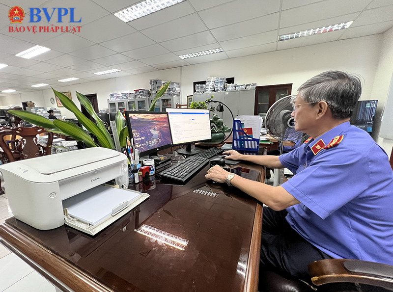 Phòng 7 VKSND TP Hồ Chí Minh đẩy mạnh cập nhật dữ liệu nền tảng Quản lý án hình sự