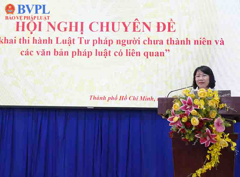 VKSND Khu vực 8 TP Hồ Chí Minh triển khai thi hành Luật Tư pháp người chưa thành niên