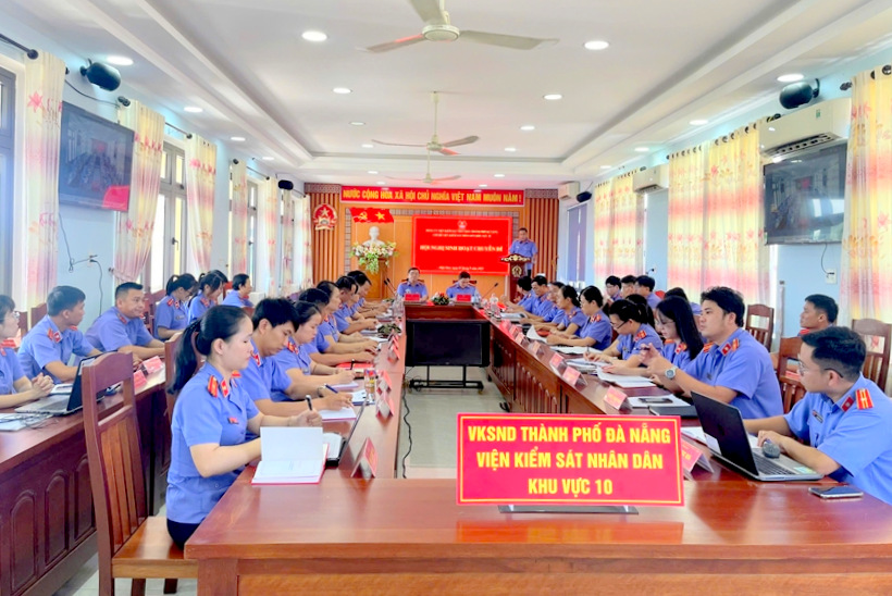 Đổi mới sinh hoạt chuyên đề, nâng cao năng lực lãnh đạo của Chi bộ VKSND khu vực 10, TP Đà Nẵng