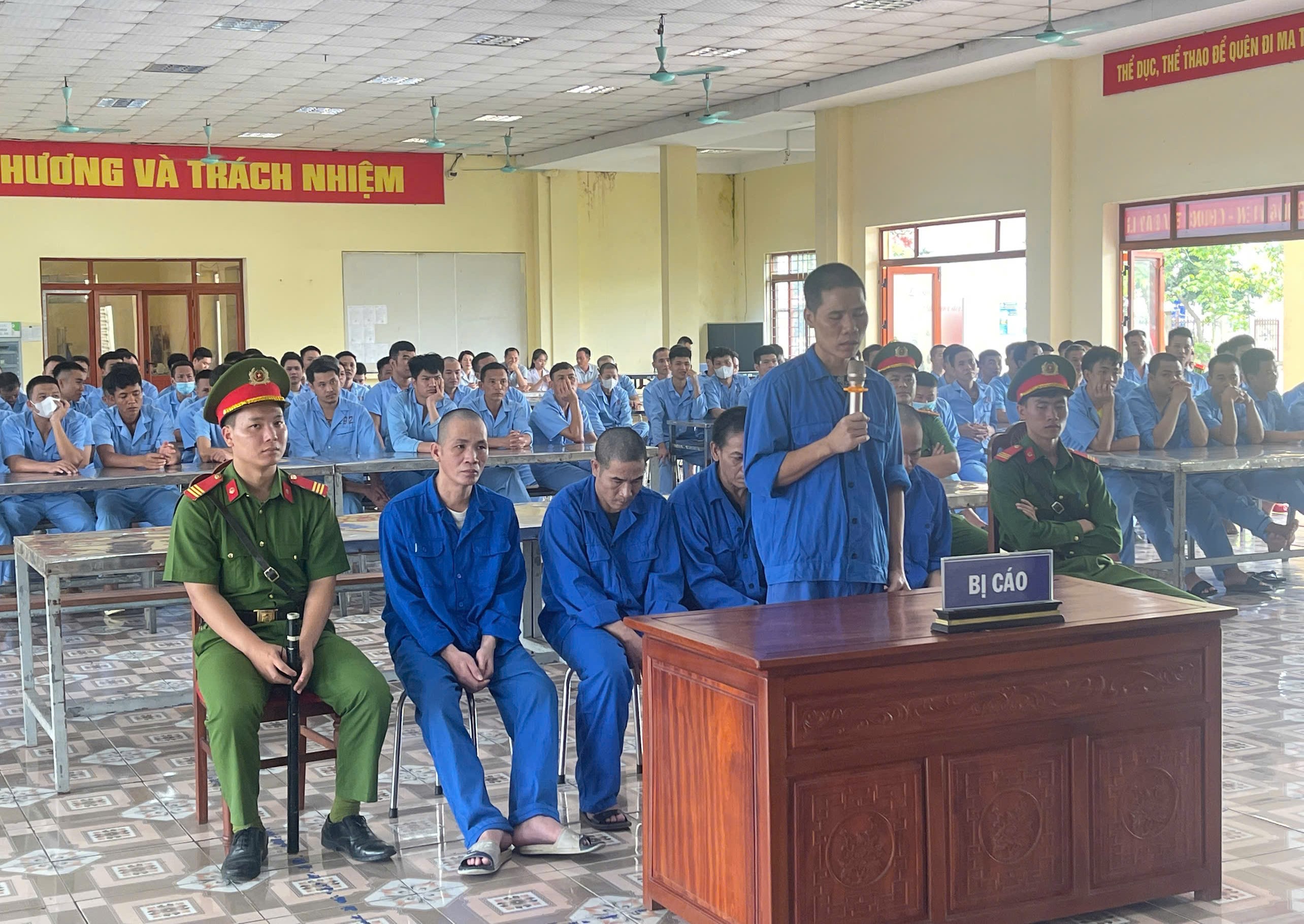 VKSND khu vực 8, tỉnh Bắc Ninh phối hợp tổ chức phiên tòa xét xử lưu động tại Cơ sở cai nghiện ma túy