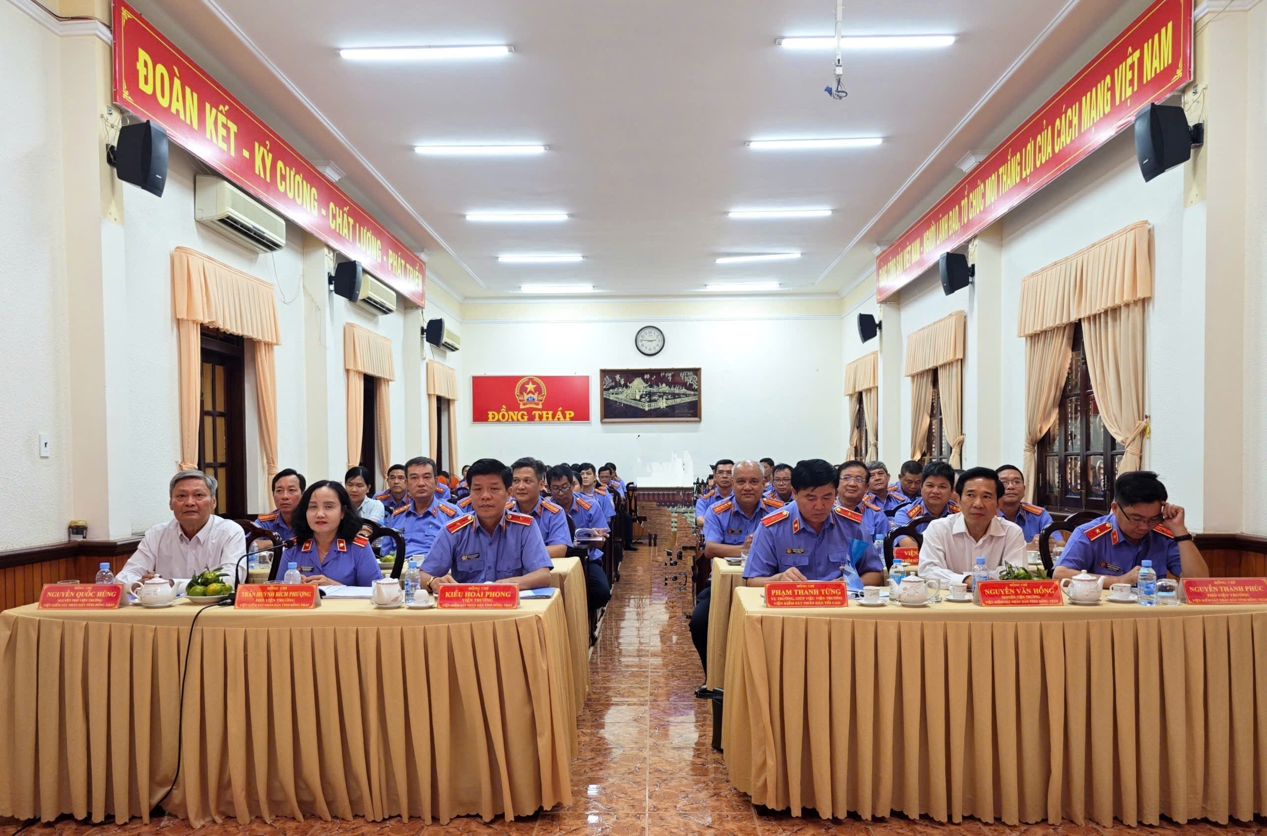 VKSND tỉnh Đồng Tháp tổ chức Hội nghị sơ kết công tác 6 tháng đầu năm