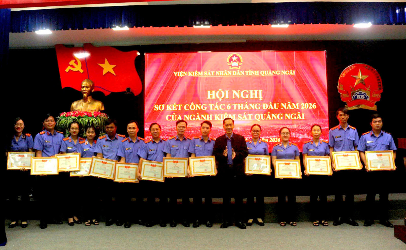 VKSND Quảng Ngãi kiểm sát chặt chẽ hoạt động tư pháp, giữ vững kỷ cương pháp luật