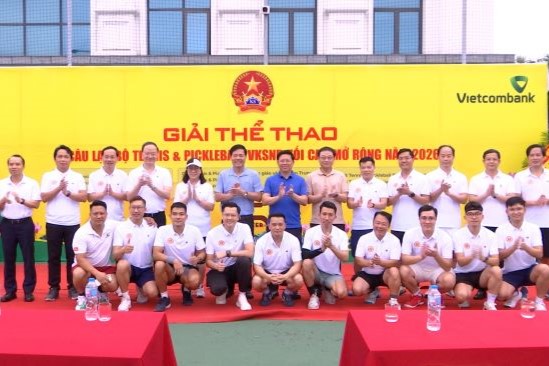 Giải Thể thao Tennis và Pickleball VKSND tối cao mở rộng thành công tốt đẹp