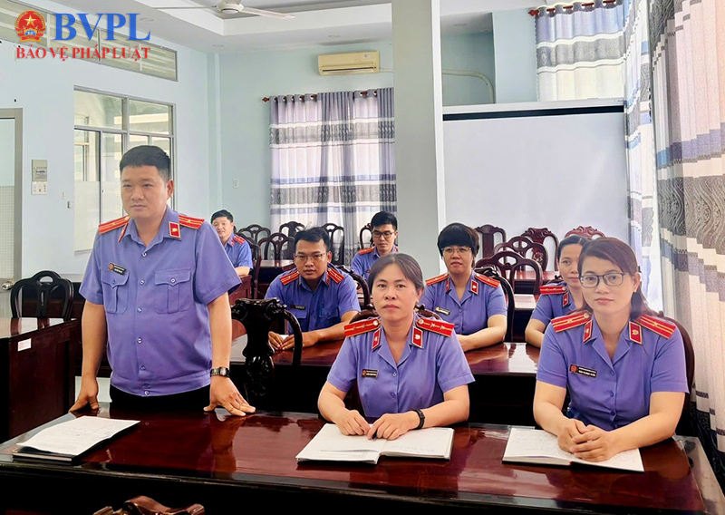 VKSND Khu vực 2 tỉnh Đồng Tháp sinh hoạt Chi bộ