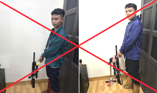 Mua linh kiện qua mạng để lắp súng săn, 2 đối tượng bị khởi tố
