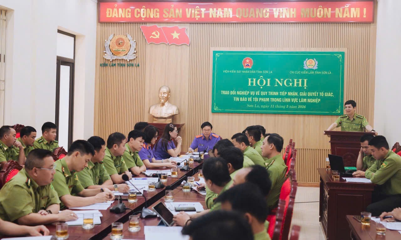 Trao đổi nghiệp vụ về công tác tiếp nhận, giải quyết nguồn tin về tội phạm trong lĩnh vực lâm nghiệp
