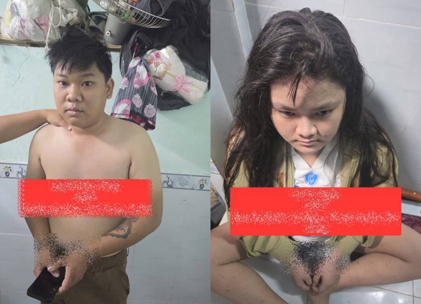 Bắt giữ đôi nam nữ kề dao vào cổ tài xế công nghệ cướp nhiều tài sản