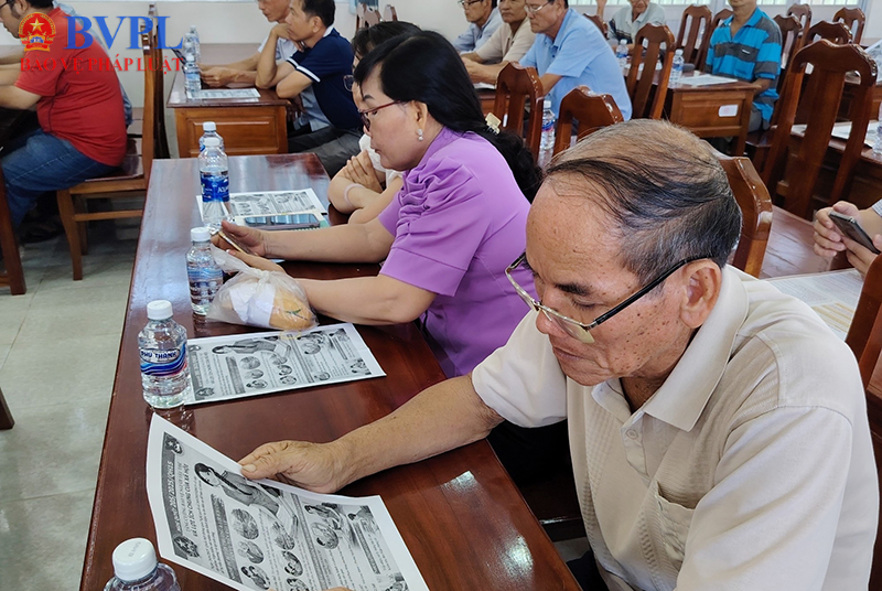 KSND Khu vực 10, tỉnh Vĩnh Long đẩy mạnh tuyên truyền Nghị quyết 205