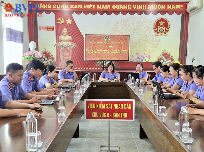 VKSND Khu vực 6, TP Cần Thơ nâng cao nhận thức về công tác dân vận