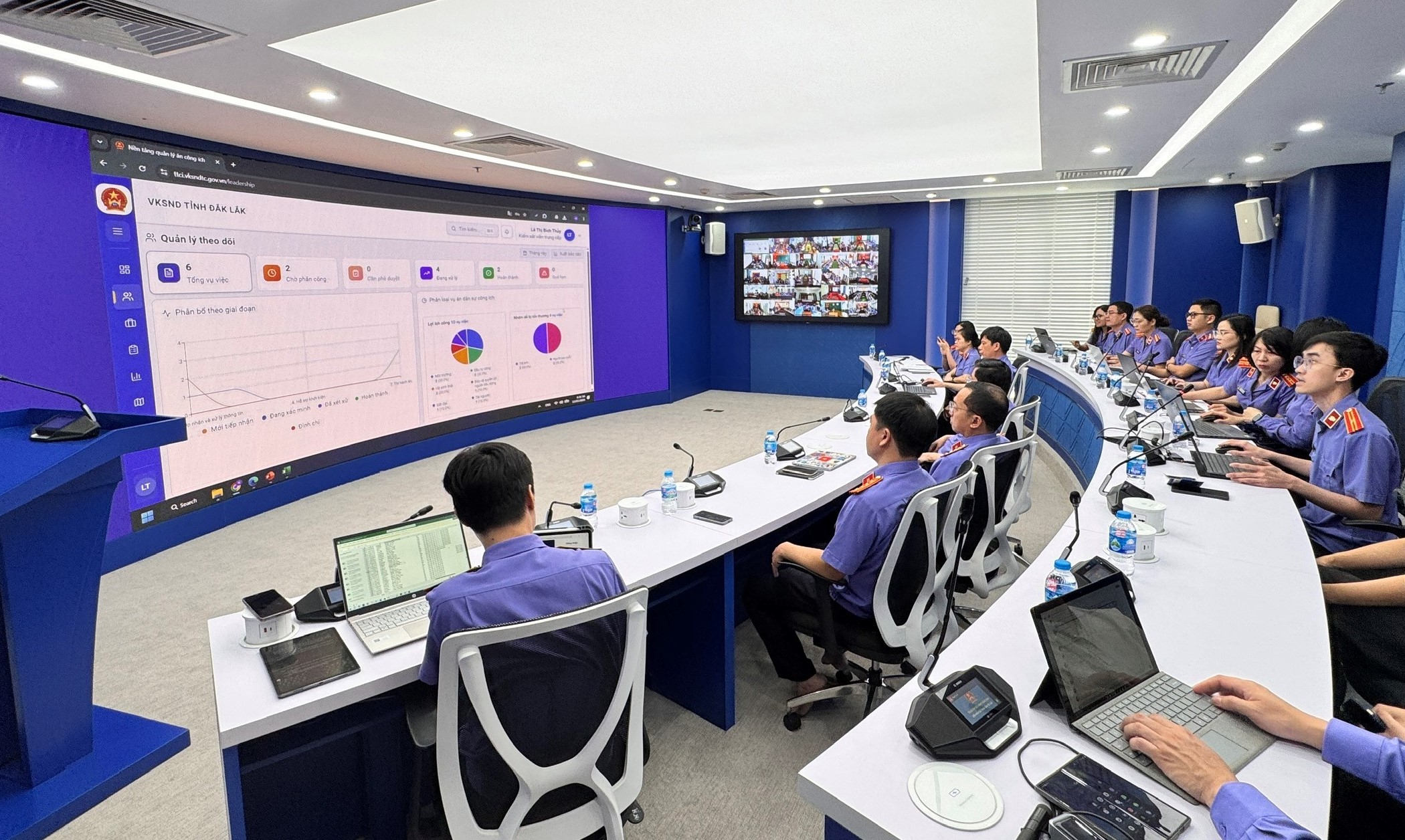 VKSND tối cao tập huấn sử dụng Nền tảng Quản lý án công ích
