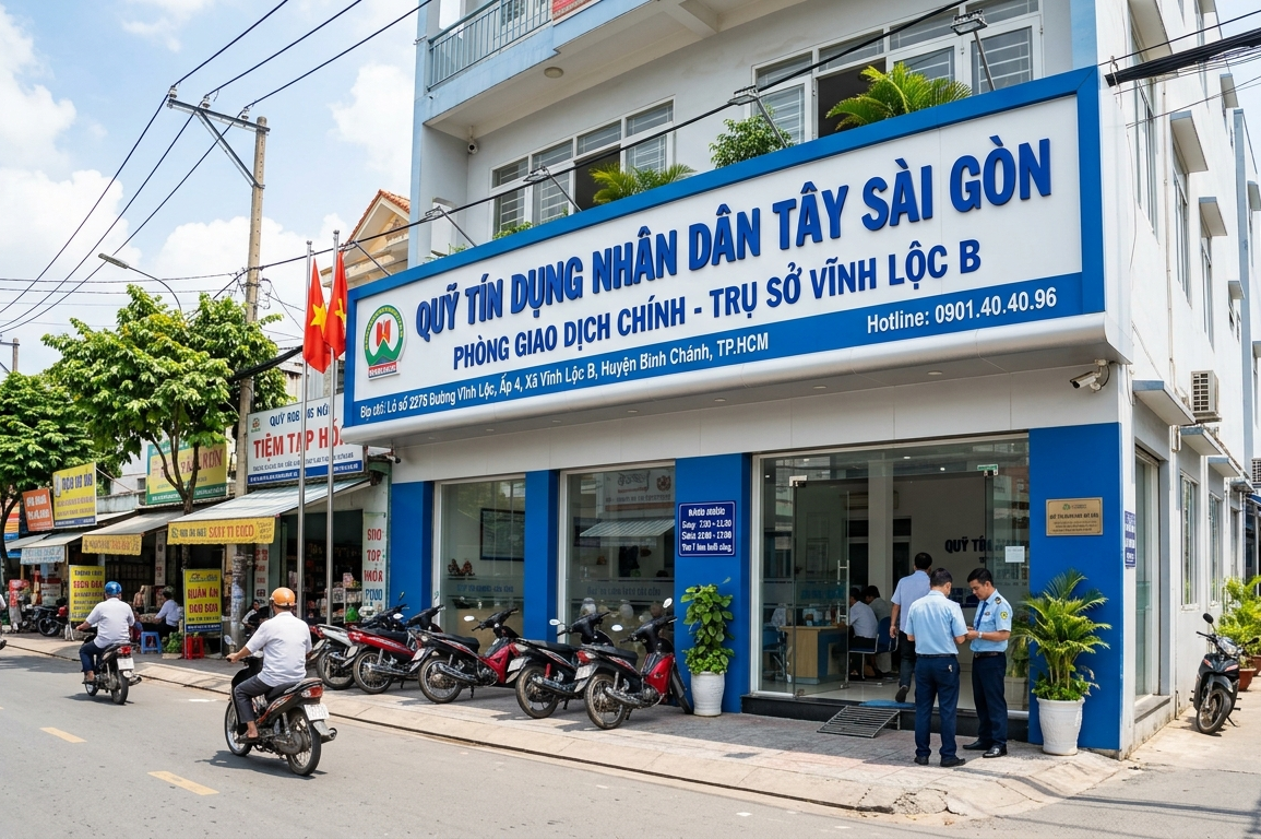 Quỹ tín dụng nhân dân Tây Sài Gòn kiểm tra, giám sát vốn vay chưa chặt chẽ