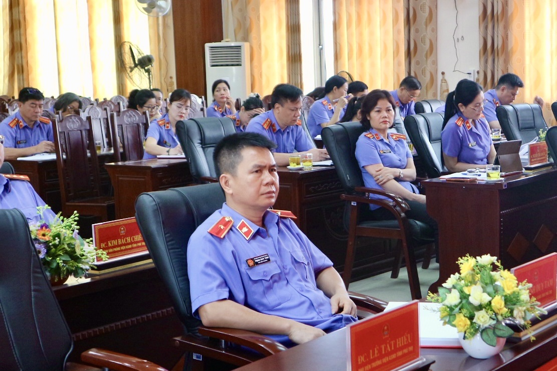 Đảng ủy VKSND tỉnh Phú Thọ tập huấn công tác xây dựng Đảng năm 2026