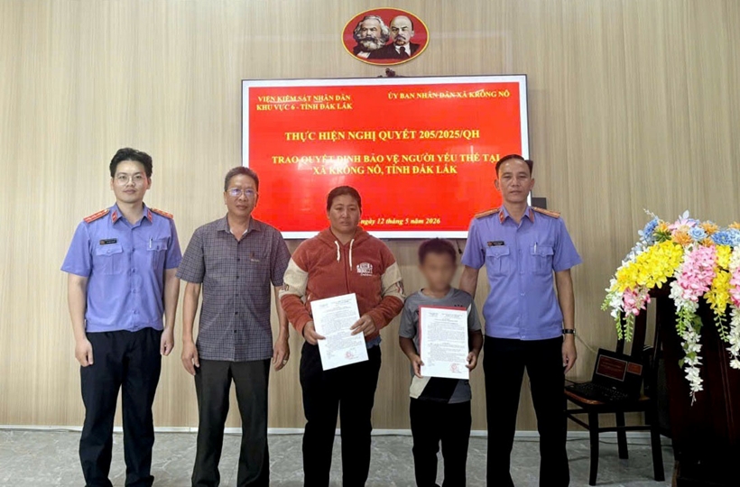 Người dân gửi thư cảm ơn Viện kiểm sát giúp 2 trẻ mồ côi được hưởng trợ cấp xã hội