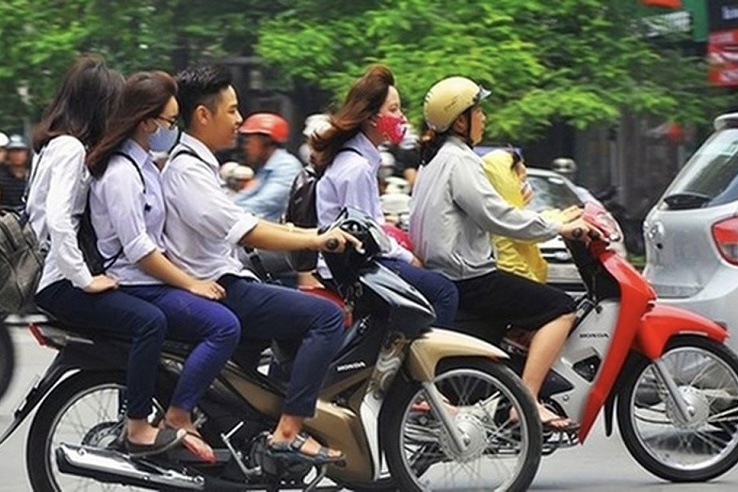 Xử lý trên 1000 học sinh vi phạm giao thông đường bộ trong tháng 4