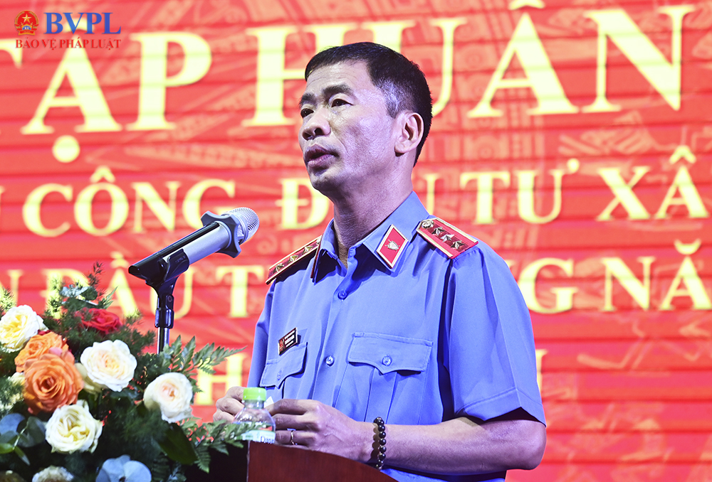 Hội nghị tập huấn công tác tài chính, tài sản công ngành Kiểm sát nhân dân