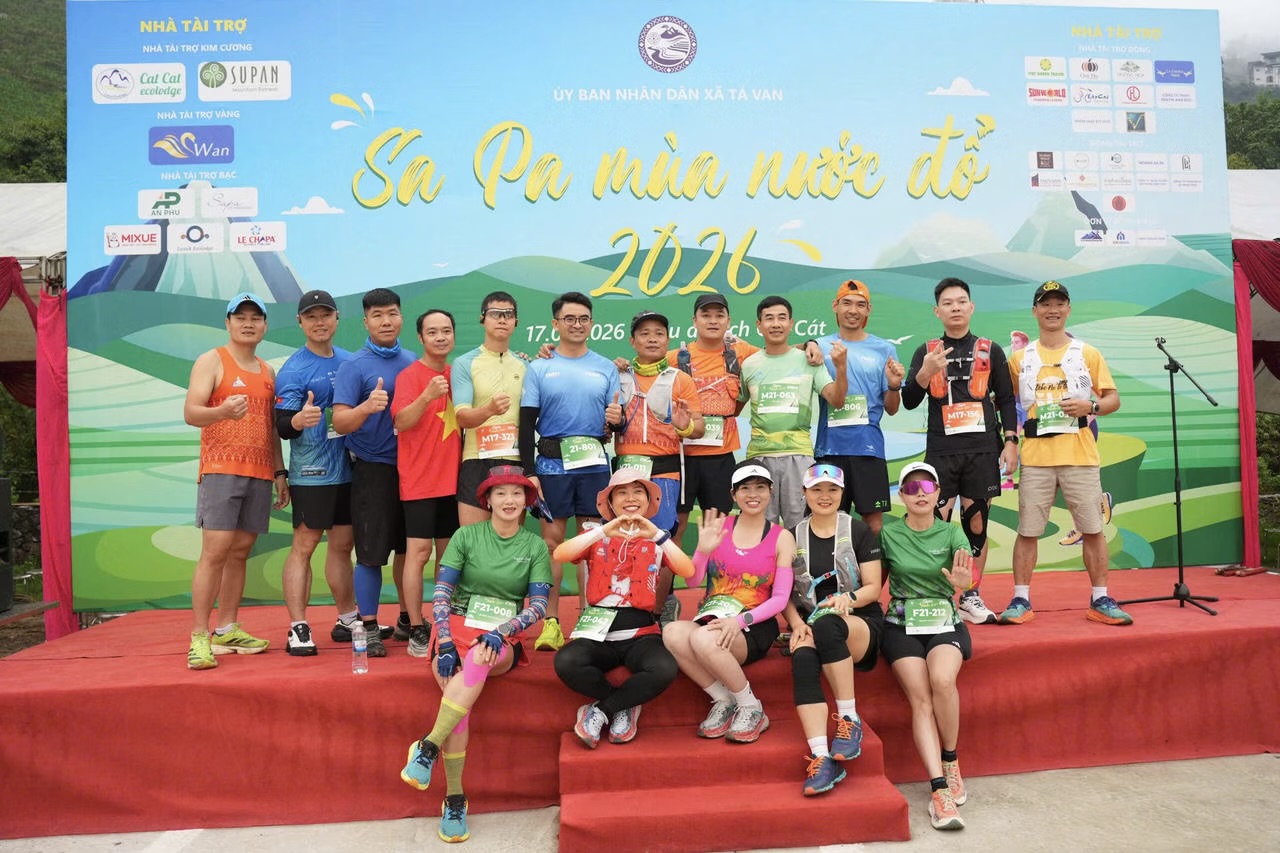 Trên 1 200 vận động viên tham gia Giải chạy “Sa Pa mùa nước đổ 2026”