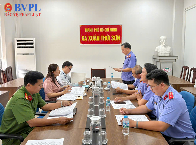 VKSND Khu vực 8 TP Hồ Chí Minh trực tiếp kiểm sát thi hành án hình sự