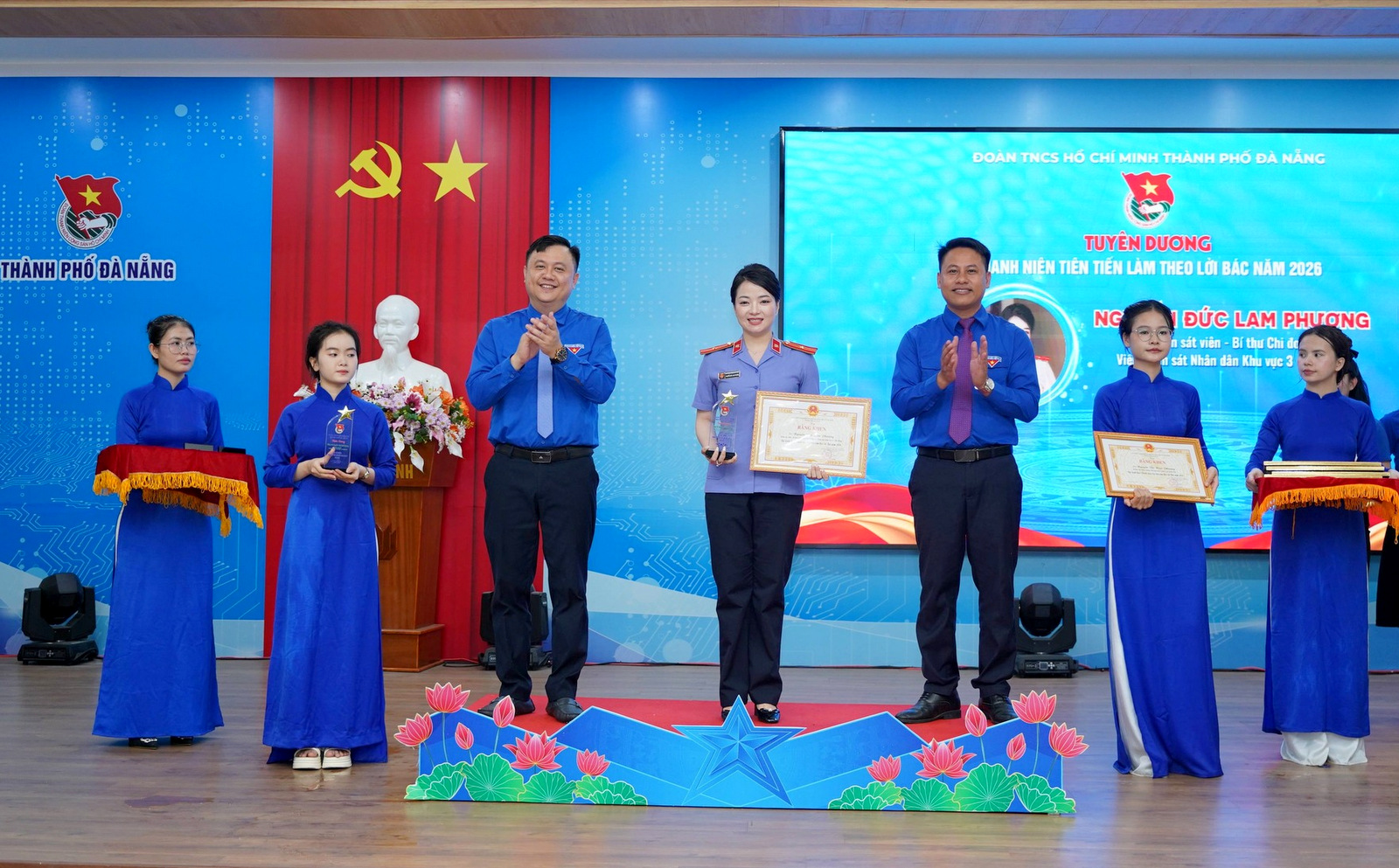 Chi đoàn VKSND khu vực 3, TP Đà Nẵng nhận Bằng khen “Chi đoàn tiên tiến làm theo lời Bác” năm 2026
