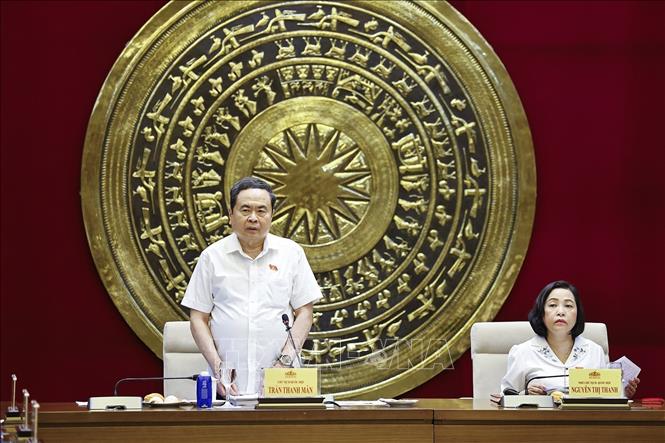 Chủ tịch Quốc hội Trần Thanh Mẫn Đổi mới công tác lãnh đạo, điều hành và tổ chức công việc