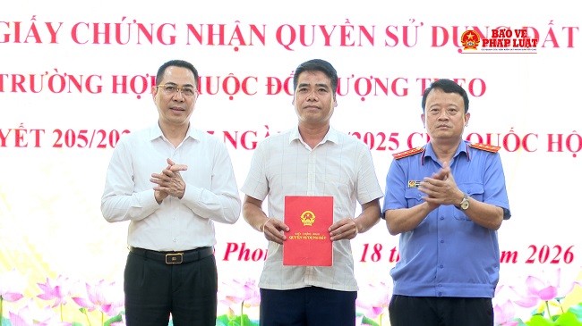 Đất trở về chính chủ sau kiến nghị của Viện kiểm sát