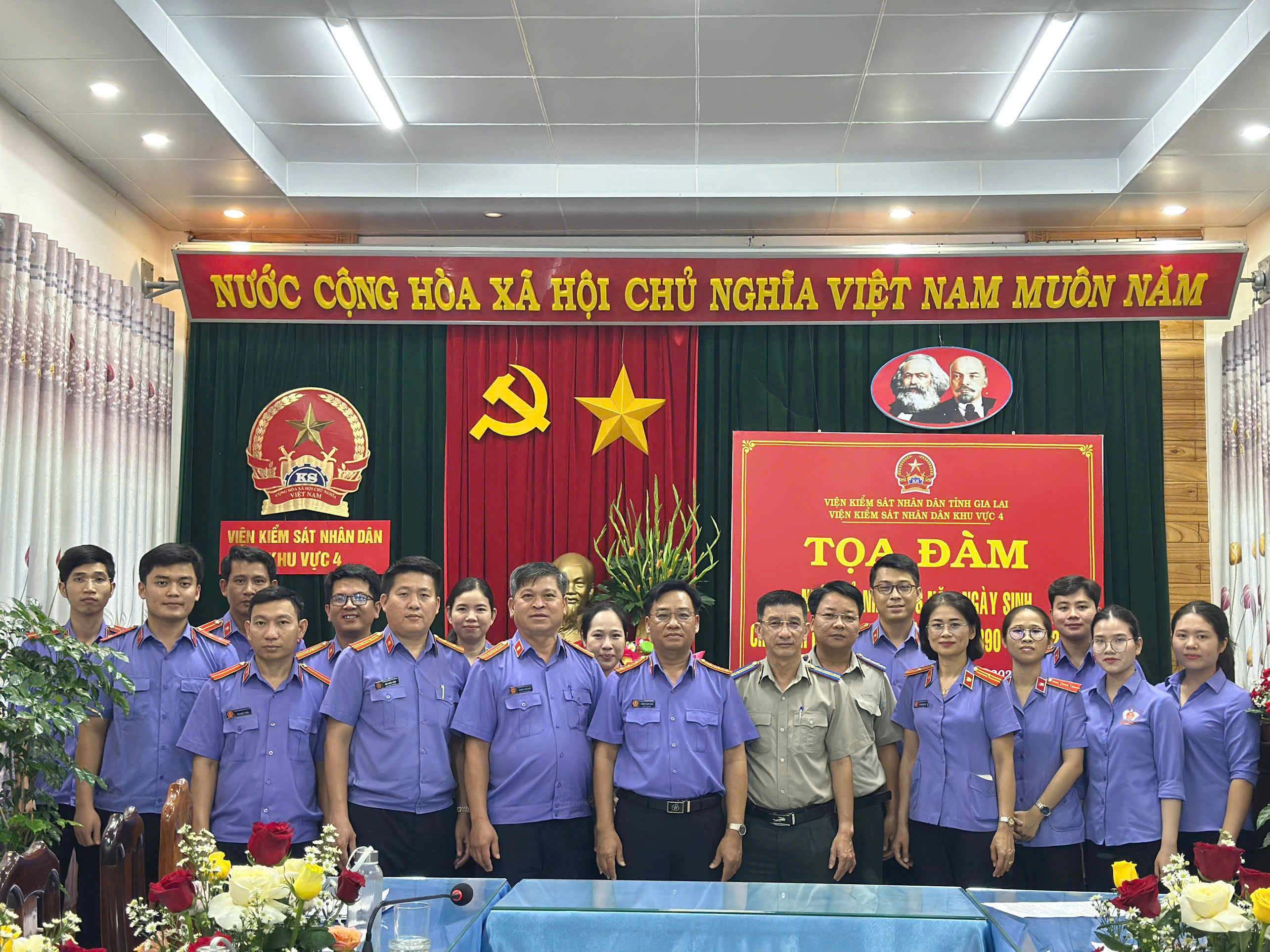 VKSND khu vực 4, tỉnh Gia Lai Tọa đàm kỷ niệm 136 năm ngày sinh Chủ tịch Hồ Chí Minh