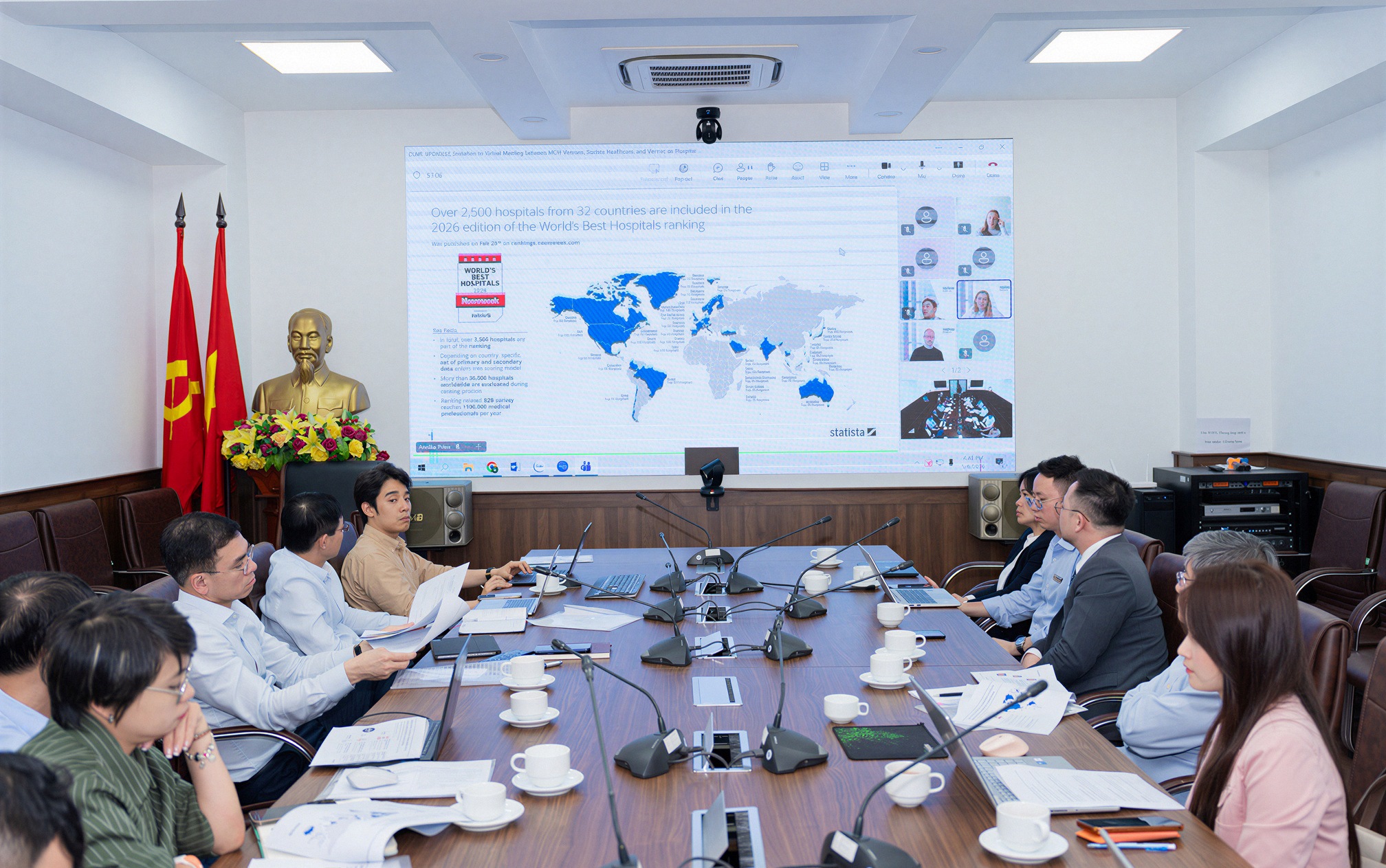 Công bố mới từ Global Hospital Rating Vinmec có 7 bệnh viện cùng đạt chuẩn 4 sao