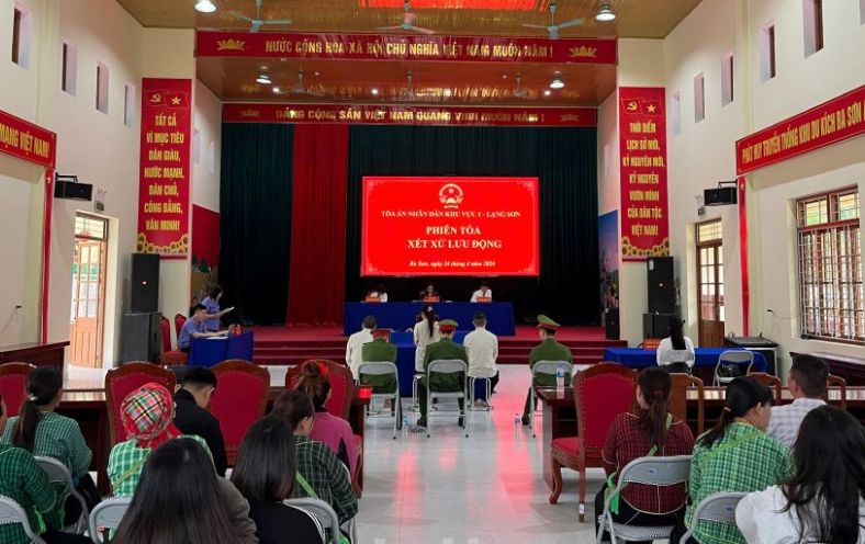 Đẩy mạnh công tác tuyên truyền thông qua các phiên tòa xét xử lưu động