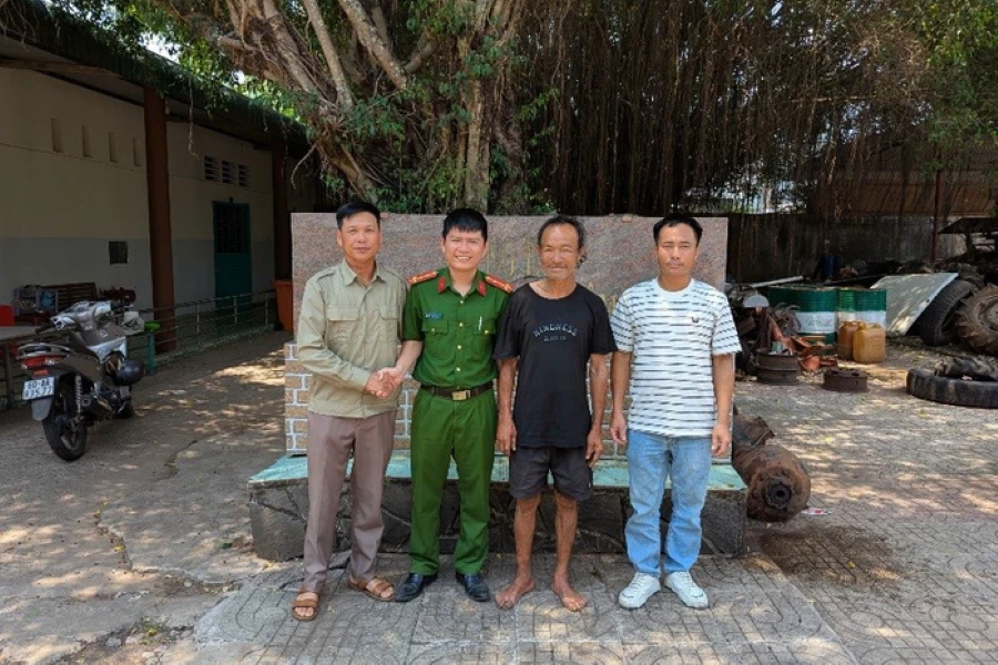Công an TP Đồng Nai giúp người đàn ông thất lạc 14 năm tìm lại gia đình