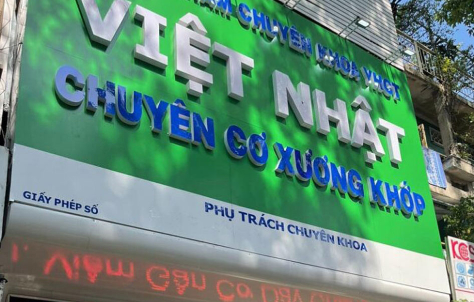 Phòng khám Y học cổ truyền Việt Nhật bị xử phạt 118 triệu đồng
