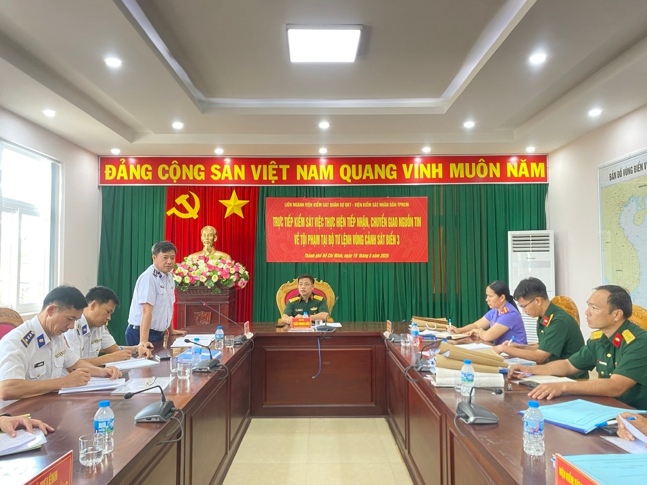 VKS Quân sự Quân khu 7 trực tiếp kiểm sát nguồn tin về tội phạm