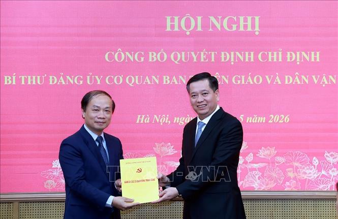 Ông Phạm Tất Thắng được chỉ định làm Bí thư Đảng ủy Cơ quan Ban Tuyên giáo và Dân vận Trung ương