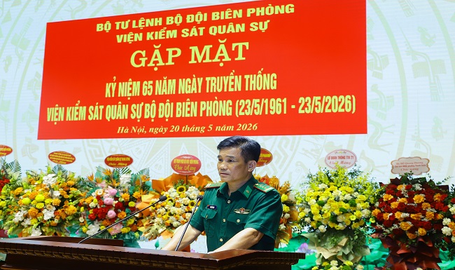 Gặp mặt kỷ niệm 65 năm thành lập ngành Kiểm sát quân sự Bộ đội Biên phòng