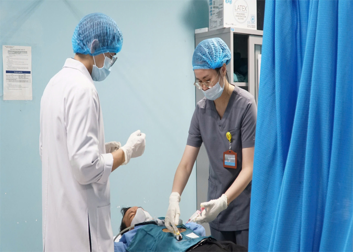 Thực hiện thành công ca sinh thiết khối u tụy ở vị trí hiểm