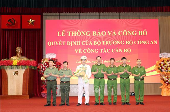 Đại tá Bùi Quyết Toán giữ chức Giám đốc Công an tỉnh Lai Châu