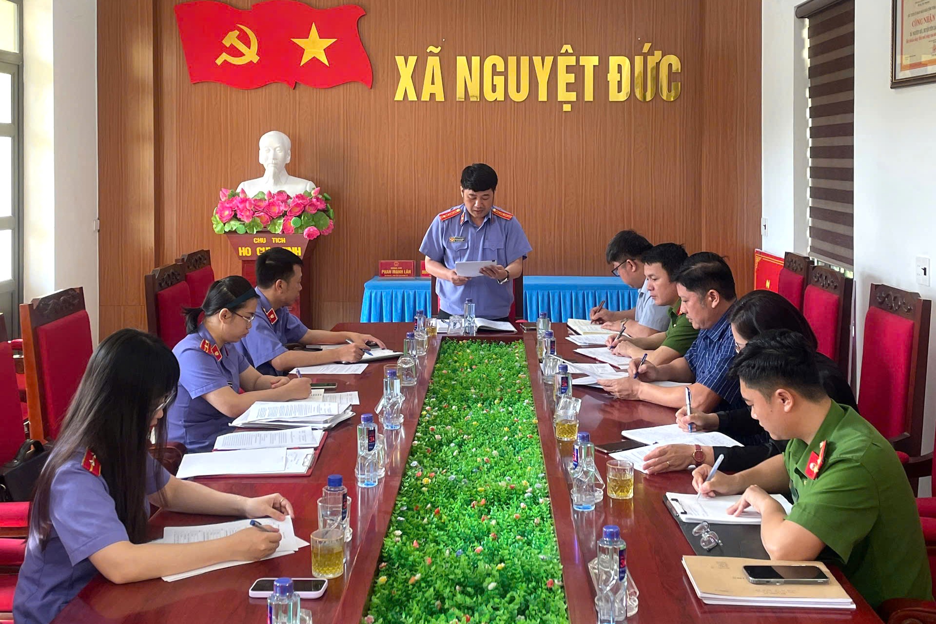 VKSND khu vực 10, tỉnh Phú Thọ kiểm sát trực tiếp công tác thi hành án hình sự
