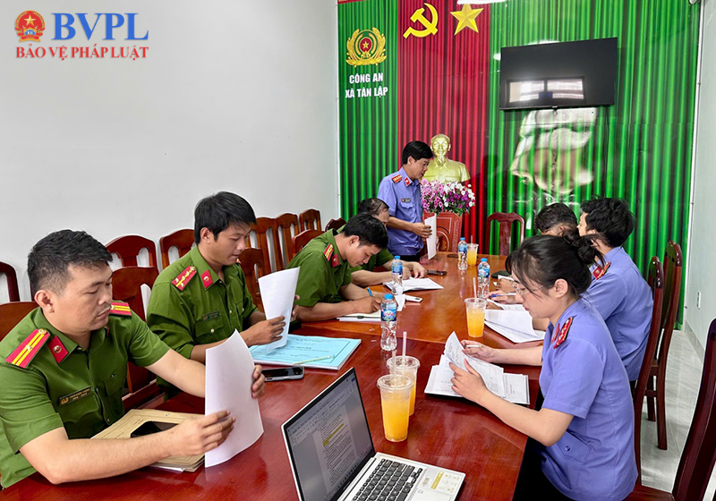 VKSND Khu vực 11, tỉnh Lâm Đồng trực tiếp kiểm sát giải quyết nguồn tin về tội phạm