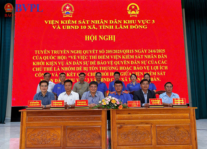 VKSND Khu vực 3, tỉnh Lâm Đồng tuyên truyền Nghị quyết 205