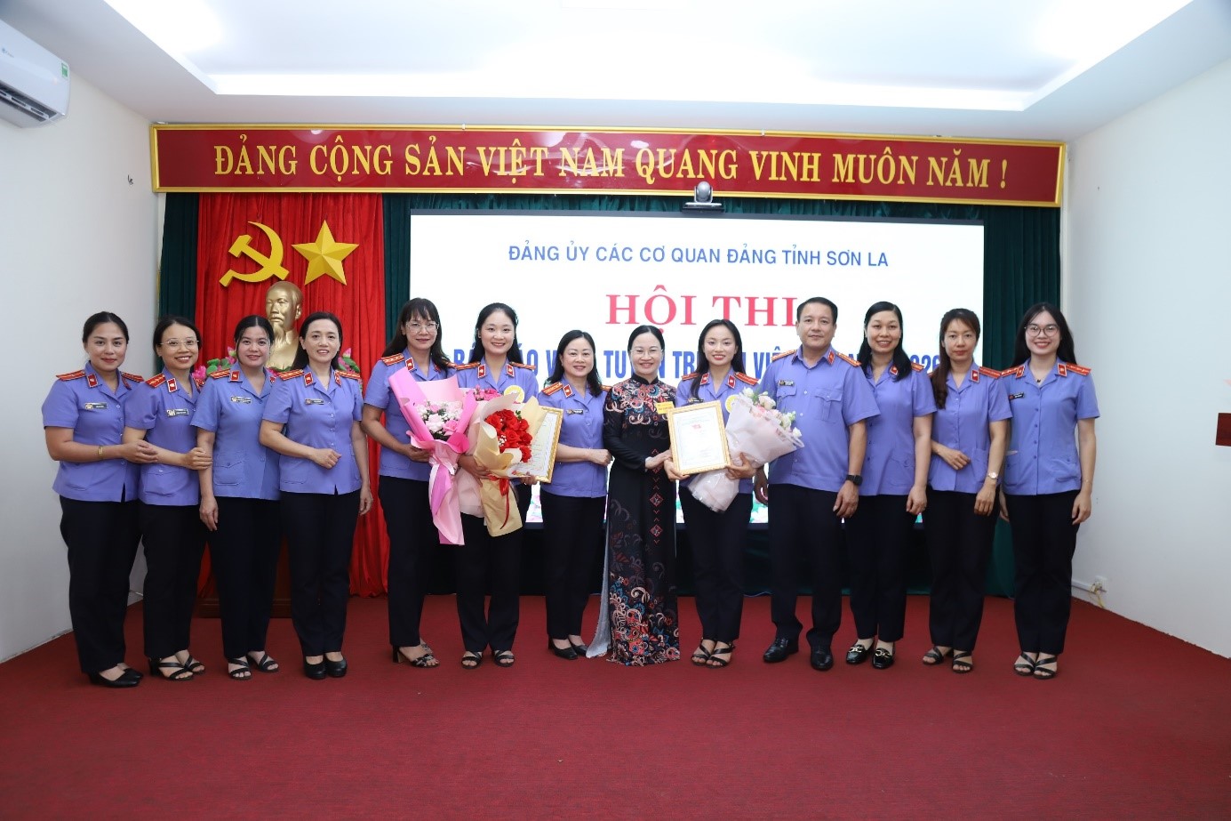 VKSND tỉnh Sơn La tham gia Hội thi Báo cáo viên, tuyên truyền viên giỏi Đảng ủy các cơ quan Đảng tỉnh