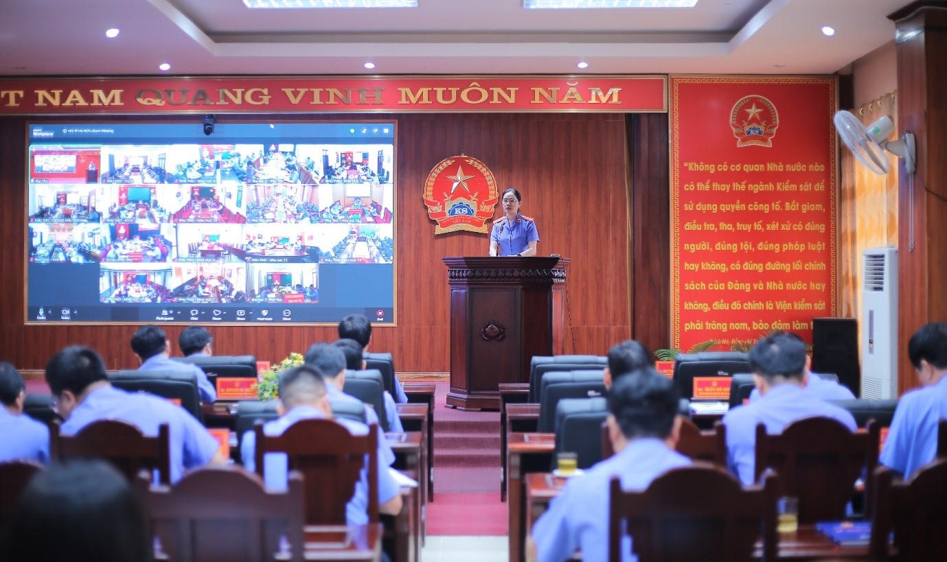 VKSND tỉnh Phú Thọ phát động phong trào thi đua thực hiện Nghị quyết 205 của Quốc hội