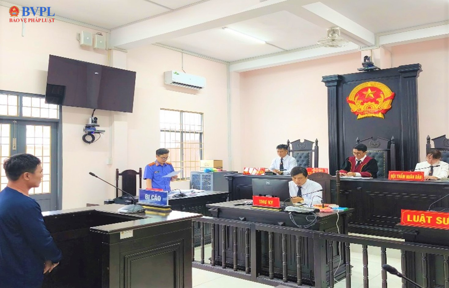 VKSND Khu vực 1 tỉnh An Giang phối hợp tổ chức phiên tòa hình sự rút kinh nghiệm